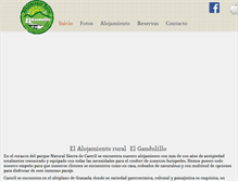 Tablet Screenshot of elgandulillo.com